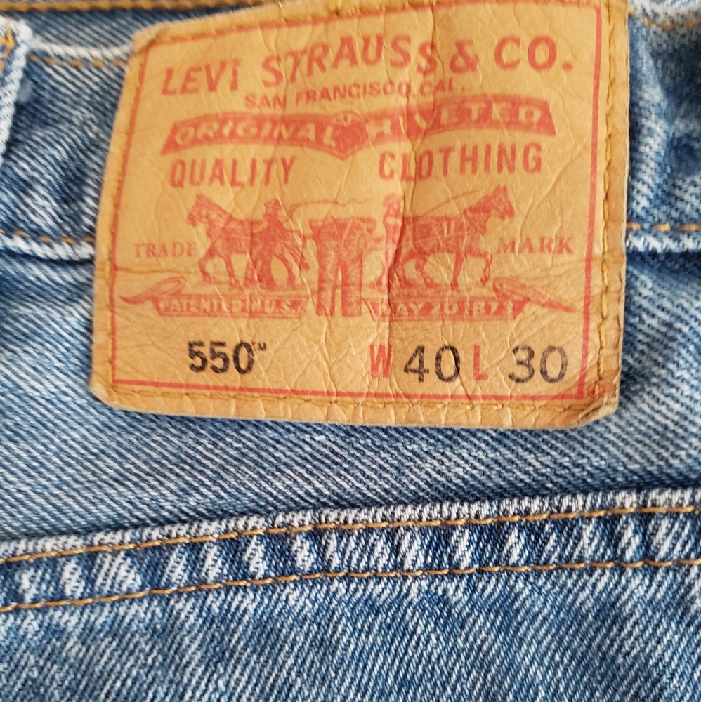 Men's 505 blue jeans